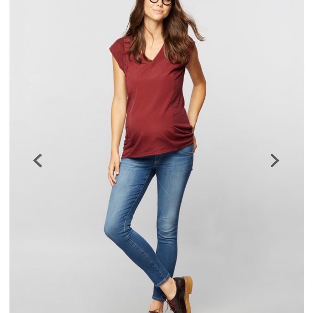 AG Maternity Skinny Ankle Jeans 26R